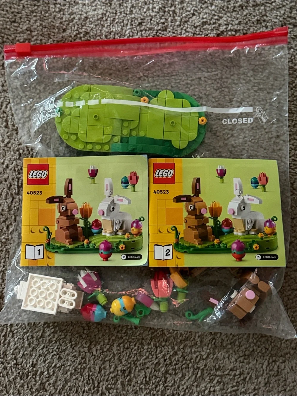LEGO Easter Rabbits Display!